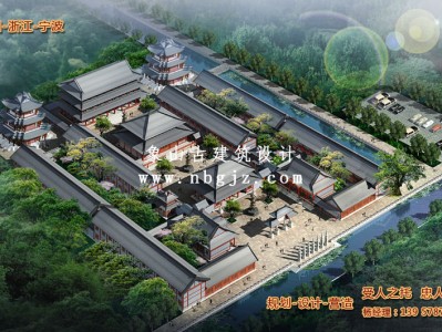 萬壽寺總體建筑規劃設計圖