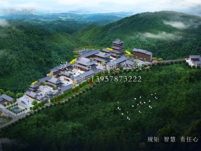 長福禪寺仿唐建筑規(guī)劃設(shè)計