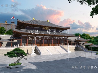 廣東寺廟建筑大殿施工方案設(shè)計(jì)圖