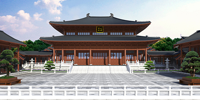 禪意空間與布局和諧——寺院古建筑設計的藝術之道